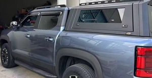 Toldo de Aluminio Impermeable y Antioxidante para Camioneta, Accesorio de <span class=keywords><strong>Camping</strong></span> para F150 <span class=keywords><strong>Dodge</strong></span> Ram 1500 5.7ft con Caja de Herramientas - Product Image 4