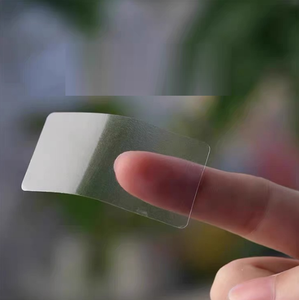 Matériau auto-adhésif pour impression flexible <span class=keywords><strong>film</strong></span> pp transparent et doublure pour animaux de compagnie adhésif à solvant doublure PET auto-adhésive - Product Image 4