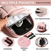 Rucksackgurttasche Wasserdichte Gürteltasche für Wanderer Zubehör Handy-Holster für Frauen Gürteltasche