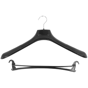 Sample Free Factory Cheap Wholesale Custom Logo Luxury Black <b>White</b> Suit Coat Shirt Non Slip Plastic Hangers for <b>Wardrobe</b> - Product Image 5