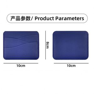 PU Leather Lightwweight ID Card <b>Holder</b> Minimalist Leather Wallet for <b>Travel</b> Luxury Credit Card <b>Holder</b> for Men Women GIfts - Product Image 3