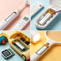 Batterie Li-Po polymère Lipo Cell 501040 Li-ion LP501040 3.7V 150mAh, personnalisable, vente en gros