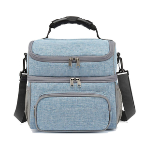 Leakproof Food Cooler Bag Double Layer <b>Lunch</b> Bag Adult <b>Insulated</b> <b>Lunch</b> <b>Box</b> - Product Image 1
