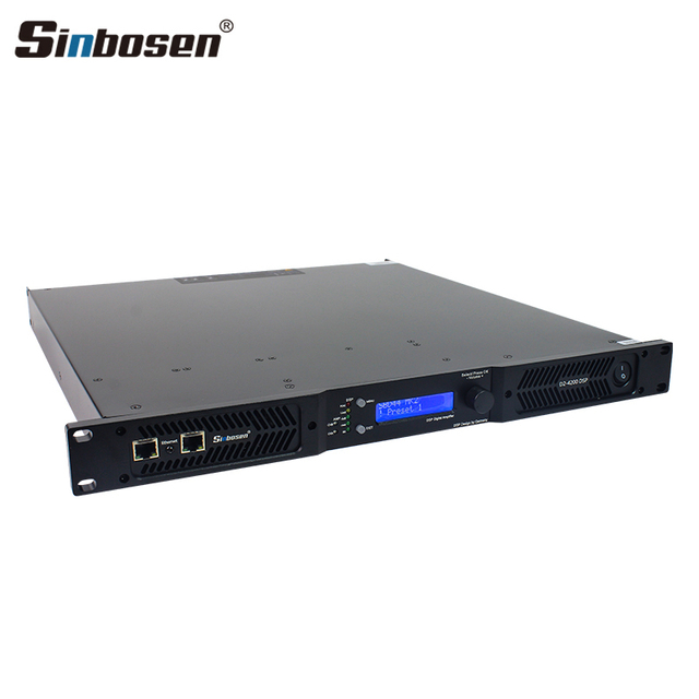 D2-4200 1u class d 2 channel power amplifier dsp for home theater