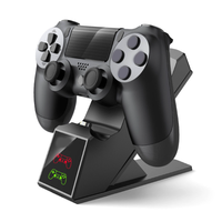 Station de charge à deux indicateurs LED pour PS4/Slim/Pro Controller Charger Stand Station