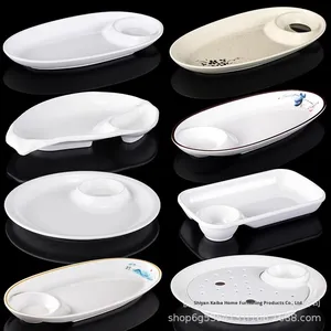 Creativo moderno melamina madre-figlia piatti divisi piatto commerciale ristorante gamberetti aceto piatto per alberghi ristoranti - Product Image 1