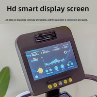 Machine à grimper les escaliers électrique avec écran LCD LED et surveillance de la fréquence cardiaque pour usage commercial en salle de sport