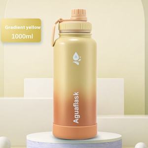 Gourde <span class=keywords><strong>isotherme</strong></span> personnalisée de grande capacité 34 oz (1000 ml) en acier inoxydable pour le camping en plein air et la salle de sport – Vente en gros - Product Image 6