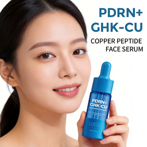 OEM Kolajen Beyazlatıcı Gözenek Sıkılaştırıcı <span class=keywords><strong>Serum</strong></span> Pdrn Somon DNA Ghk-cu Mavi Bakır Peptit Serumu - Product Image 1