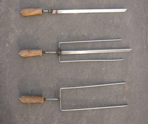 حار بيع البرازيلي Rodizio آلة غاز شواية تعمل بالفحم Churrascos البرازيلي آلة - Product Image 5