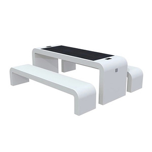 Banc à bascule en bois d'extérieur moderne avec auvent, mobilier de jardin écologique, bois massif, design contemporain - Product Image 5