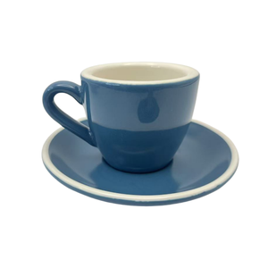 แก้วกาแฟเซรามิคแบบกำหนดเอง แก้วกาแฟเอสเพรสโซ แก้วชาเซรามิค พร้อมฝาปิดและจานรองเล็ก - Product Image 2