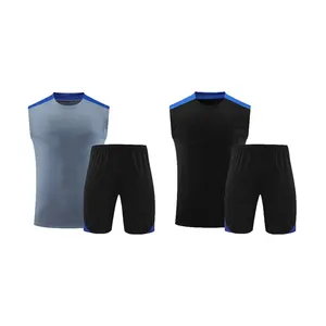 2024-25 Novo kit de treinamento de camisa de futebol IM Colete conjunto de camisas esportivas