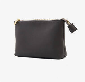 Pochette de maquillage de voyage en cuir PU Offre Spéciale logo personnalisé sac de brosse de maquillage pochette sac à cosmétiques portable - Product Image 1