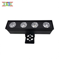 XJ 180W Hochleistungs-DMX512 IP20 Outdoor COB LED-Flutlicht 6000K Tageslicht für Bühne Party Hochzeit Theater TV-Show