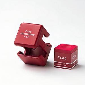 Craie de billard professionnelle Turning Point TP7500 Audacious Red à haute friction avec NFC anti-contrefaçon - Product Image 1