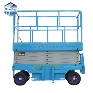電動3トン油圧シザーリフトプラットフォーム（重荷重建設・倉庫資材運搬用） - Product Image 1