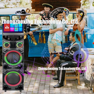 ลำโพงคาราโอเกะพกพาสำหรับการแสดงกลางแจ้ง รองรับหน้าจอสัมผัส ดูวิดีโอ YouTube ฟังเพลง ไม่มีไมโครโฟนในตัว ไม่ต้องใช้แอพ ขายดี - Product Image 4