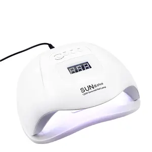 Cerca de 346 EUA Nail stores estão usando esta lâmpada 2-em-1 uv led secador poderoso 48 watts lâmpada uv led