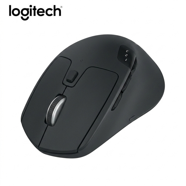 Logitech M720 Wireless for Mouse Dual-mode USB Optical Sensor LED Ergonomic Design for Laptop Desktop Use Stock