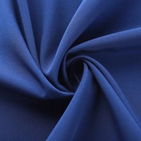 Usine directe haute élastique 100D quatre voies extensible plaine vague tissu tissé 100% Polyester pour vêtement doublure tissu pas quantité minimale de commande pas cher!