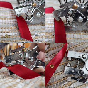 Tự làm grommets Thép công cụ 100 pcs Báo Chí Hollow grommets PVC giấy đấm kìm dây Giày thiết lập công cụ cho da thủ công OEM - Product Image 5