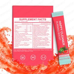 Happy Cleaner Sandía, Happy Cleaner para <span class=keywords><strong>Bajar</strong></span> de Peso, Happy Cleaner para Aumentar el Peso, Antioxidante, 14 Paquetes para Adultos - Product Image 3