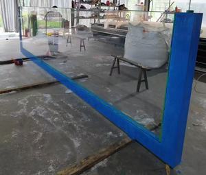 Luxury Outdoor Acrylic Above Ground <b>Pool</b> Fencing-Reinforced <b>Frame</b> with Seamless Edges Premium Non-Porous Surface Factory Direct - Product Image 4