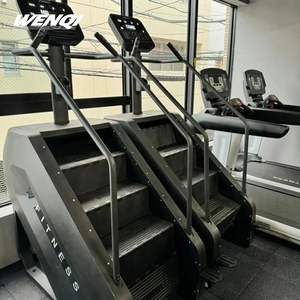 Stepmill professionnel avec double poignée et capteurs de pouls, construction robuste pour centres de fitness, fourniture directe usine - Product Image 5