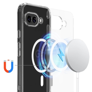 Funda Transparente de TPU y PC Rígida con Cubierta Trasera Magnética para <span class=keywords><strong>Google</strong></span> Pixel 9A, Novedad 2024 - Product Image 5