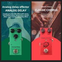 Accessoires d'amplificateur de guitare transfrontaliers très demandés : Effets de guitare électrique, Delay numérique, Distorsion, Overload pour instrument