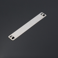 Plaque de marquage de câble en acier inoxydable, étiquette métallique pour l'identification des câbles de petite taille, marquage des câblages sur site