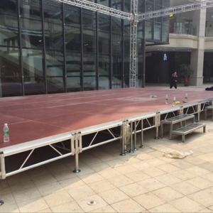 Plataforma de Actuación Personalizada de Aleación de Aluminio para Conciertos, DJ y Eventos, Estructura de Truss para Exteriores, Soporte Ensamblado, <span class=keywords><strong>Precio</strong></span> de Fábrica, Venta al por Mayor - Product Image 3