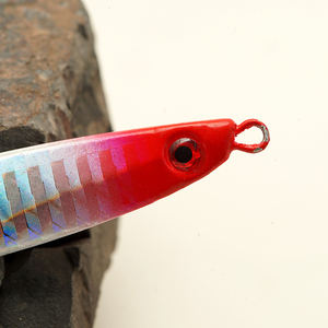 Señuelo de Pesca de Agua Salada con Ojos 3D, Jigging de Largo Alcance, Jig Metálico para Atún y <span class=keywords><strong>Seriola</strong></span> - Product Image 2