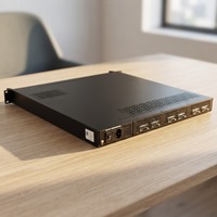 Encodeur modulateur vidéo 8 canaux MPEG-2 AV vers DVB-C, multiplexeur, brouilleur
