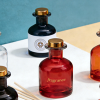 Bouteilles en verre vides pour huiles parfumées, désodorisants d'ambiance sans flamme, décoration intérieure, 50ml, 100ml, 150ml, 200ml, vente en gros
