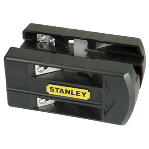 Cortador de bordes Stanley con cuchilla metálica de 100 mm para cortar madera - Product Image 1