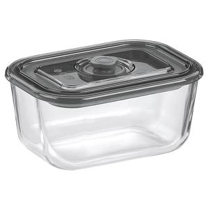 Kela ขวดเก็บของ Aurelia ขนาด400มล. 14,2x10,2ซม. สูง: 6,5ซม. ใส - Product Image 1