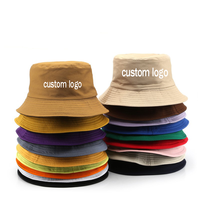 Chapeau de pêcheur en coton avec logo personnalisé Chapeau seau avec logo personnalisé de nombreux chapeaux de couleur en stock
