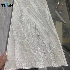 Madera <span class=keywords><strong>Pvc</strong></span> Satin Techo Razo Sky Sheets Laminado <span class=keywords><strong>Pvc</strong></span> Tablet 8Mm Paneles de techo 25Cm 595M - Product Image 6