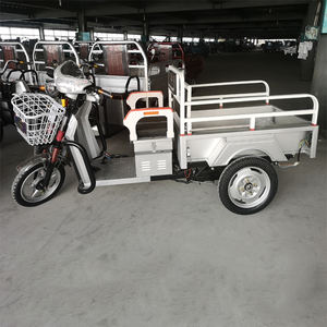 Bicicleta eléctrica de tres ruedas <span class=keywords><strong>para</strong></span> adulto, triciclo de carga y transporte de pasajeros, con mopa y volquete, nuevo estilo - Product Image 3