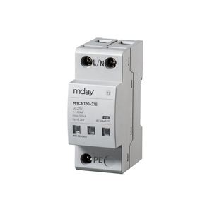 Mycn120 quang điện bảo vệ tăng bảng điện 60/<span class=keywords><strong>120ka</strong></span> 1P 275V AC <span class=keywords><strong>SPD</strong></span> 2P/3p 50/100kA T2 loại - Product Image 2