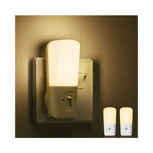 LOHAS dapat diredupkan 1W lampu malam LED, Sensor lampu malam untuk kamar anak, lampu malam Plug In lampu LED Sensor lampu malam