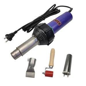 1600w industriel Air chaud pistolet de soudage en plastique pistolet à chaleur à main pour Pvc vinyle sol Pp Pe réservoir d'eau géomembrane