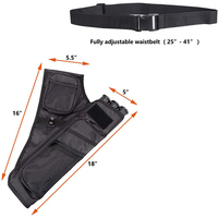 Carquois de hanche 3 tubes personnalisé entraînement de chasse camouflage tir à l'arc carquois de flèche porte-arc ceinture taille carquois cible pendu