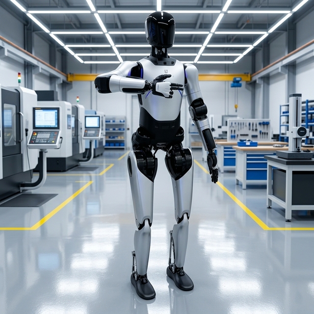 Intelligent Humanoid Embodied Robo Industrial Sorting Handling Material Transport Tasks Factory Automatic Working Scenarios PLC