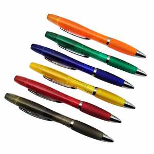 Custom Logo Plastic Advertising Ballpoint <b>Pen</b> Multi-Functional Business Click <b>Pen</b> 1.0mm Writing <b>Touch</b> <b>Screen</b> Function Gifts - Product Image 1