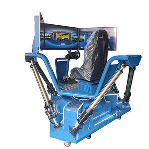 Plataforma <span class=keywords><strong>de</strong></span> <span class=keywords><strong>Movimiento</strong></span> 6DOF para <span class=keywords><strong>Simulador</strong></span> <span class=keywords><strong>de</strong></span> Conducción <span class=keywords><strong>de</strong></span> Autos <span class=keywords><strong>de</strong></span> Carreras <span class=keywords><strong>con</strong></span> 3 Pantallas, LeaderDream, Top Ventas, para Uso en Centros Comerciales - Product Image 4