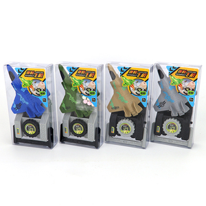 Jouet d'avion de chasse à catapulte en plastique amusant avec bonbons - Product Image 3