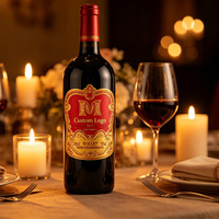 Etiquetas Personalizadas para Bebidas y Vino, Estampado Dorado, Papel Kraft en Relieve, Adhesivos, Código de Barras, Etiquetas con Logotipo Ecológicas